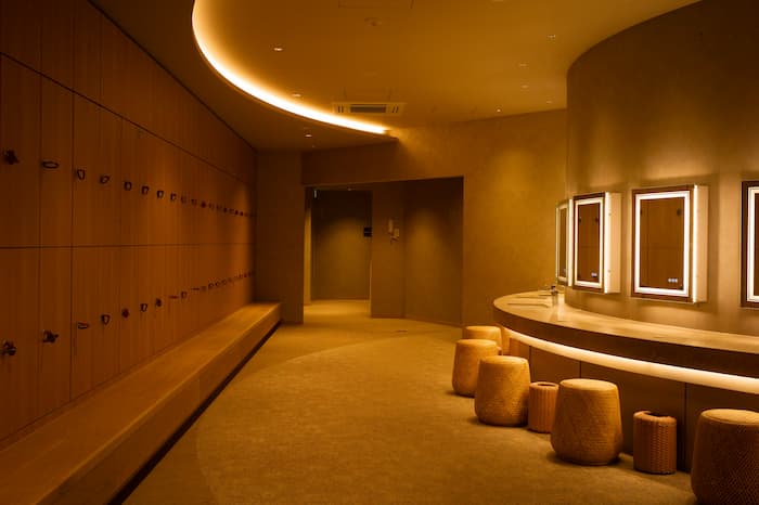 ロッカールームの施設写真